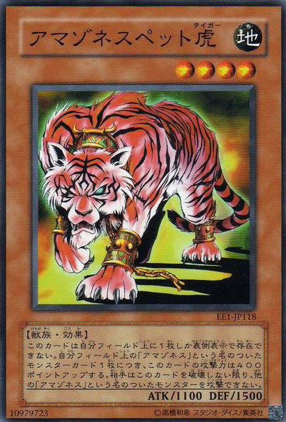 303-009 EE1-JP118 亞馬遜寵物虎